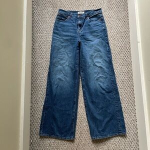 Madewell 'Superwide' Wide Leg Jean- size 28